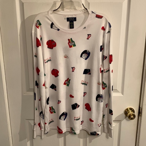 Polo Ralph Lauren Other - Polo Ralph Lauren Logo Cotton Sleep Sweatshirt